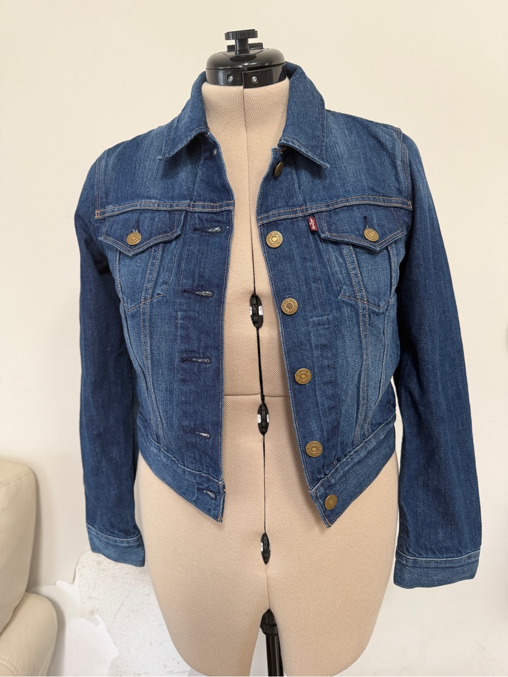 Levi's Women'sr Indigo Denim Trucker Jacket